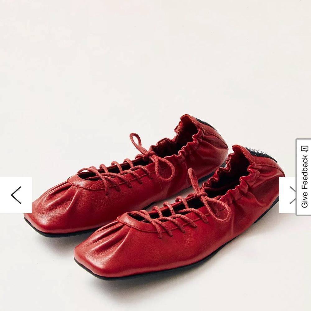 ALOHAS Red Women's Flats